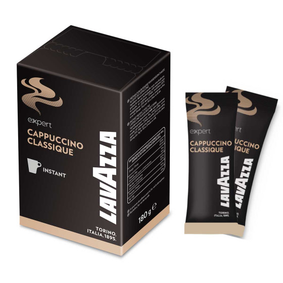 BOITE 10 STICKS SOLUBLES CAPPUCCINO LAVAZZA